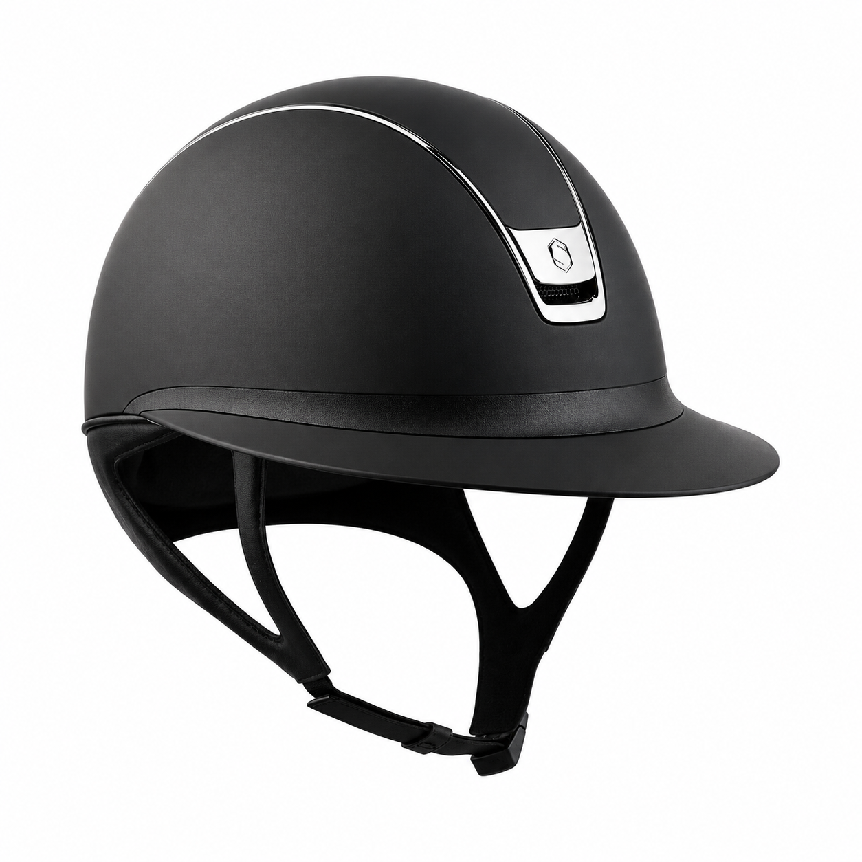 SAMSHIELD Kask Miss Shield 2.0 Shadowmatt / Czarny Chrom / czarny